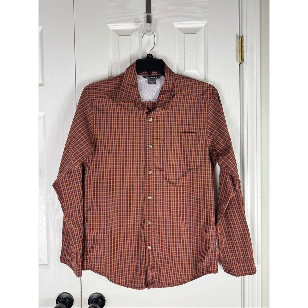 Exofficio Mens Button Front Shirt Size M